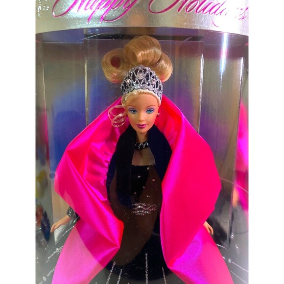 Barbie Happy Holidays 1998 Fashion Doll Collector Edition w/Box Error 20200 NEW - Picture 9 of 11